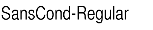 SansCond Regular.ttf