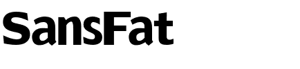 SansFat Regular.ttf