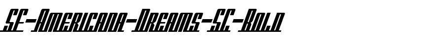 SF Americana Dreams SC Bold.ttf