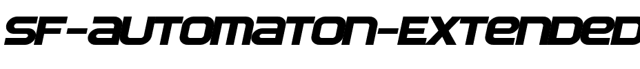 SF Automaton Extended Oblique.ttf