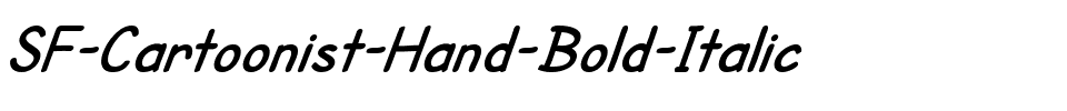 SF Cartoonist Hand Bold Italic.ttf