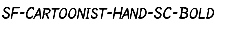 SF Cartoonist Hand SC Bold.ttf