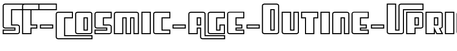 SF Cosmic Age Outine Upright Regular.ttf