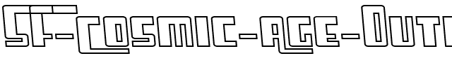 SF Cosmic Age Outine Regular.ttf