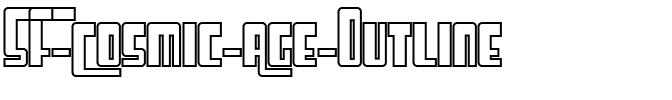 SF Cosmic Age Outline Regular.ttf