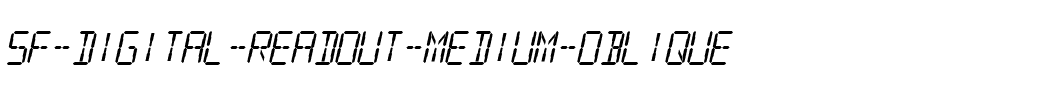SF Digital Readout Medium Oblique.ttf