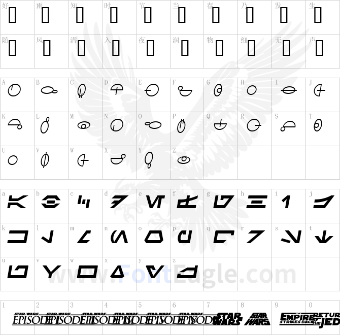 SF-Distant-Galaxy-Symbols-Italic