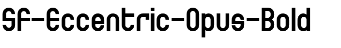 SF Eccentric Opus Bold.ttf