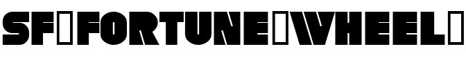 SF Fortune Wheel Bold.ttf