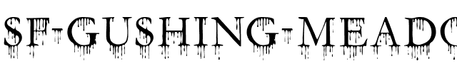 SF Gushing Meadow SC Regular.ttf