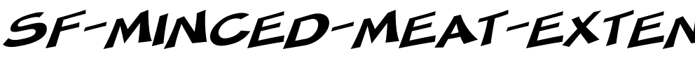SF Minced Meat Extended Oblique.ttf