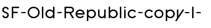 SF Old Republic Regular.ttf