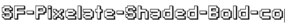 SF Pixelate Shaded Bold.ttf