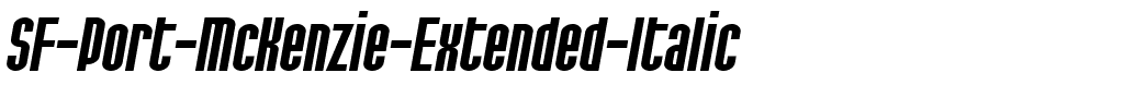 SF Port McKenzie Extended Italic.ttf