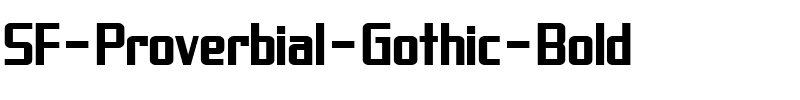 SF Proverbial Gothic Bold.ttf