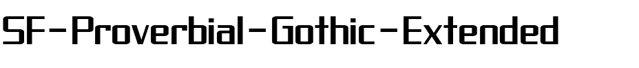 SF Proverbial Gothic Extended Regular.ttf