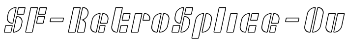 SF RetroSplice Outline Regular.ttf