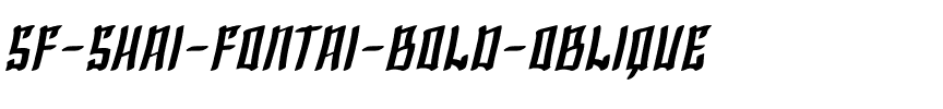SF Shai Fontai Bold Oblique.ttf