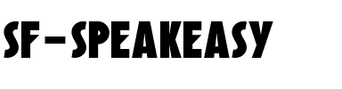 SF Speakeasy Regular.ttf