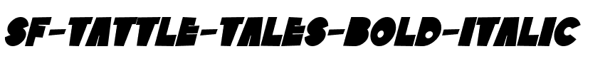 SF Tattle Tales Bold Italic.ttf