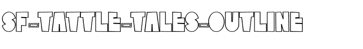 SF Tattle Tales Outline Regular.ttf