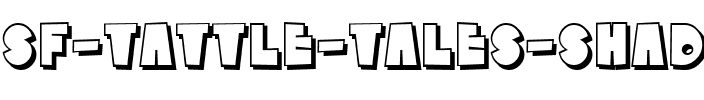 SF Tattle Tales Shadow Regular.ttf
