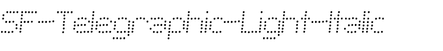 SF Telegraphic Light Italic.ttf