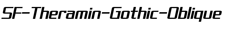 SF Theramin Gothic Oblique.ttf