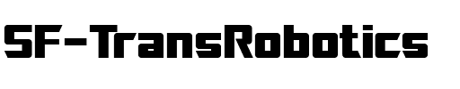 SF TransRobotics Regular.ttf