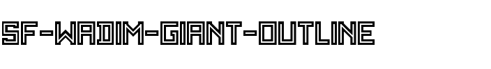 SF WADIM GIANT OUTLINE.ttf