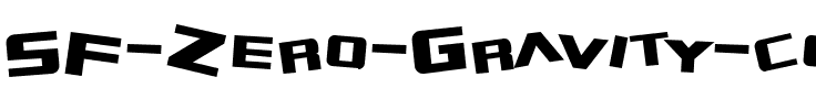 SF Zero Gravity Regular.ttf