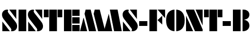 SISTEMAS FONT BT Regular.ttf