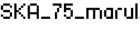SKA_75_marul_CE Regular.ttf