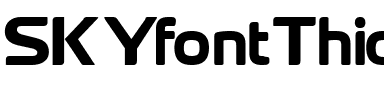 SKYfontThick Regular.ttf
