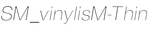 SM_vinylisM Thin.ttf