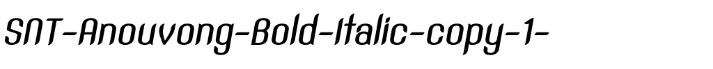 SNT Anouvong Bold Italic.ttf