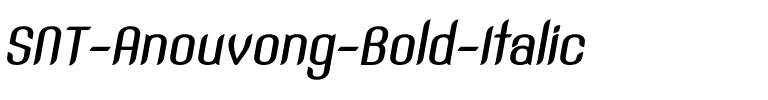 SNT Anouvong Bold Italic.ttf