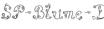 SP Blume DB Normal.ttf