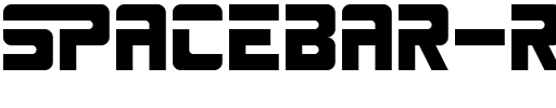 SPACEBAR Regular.ttf