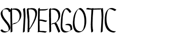 SPIDER GOTIC Regular.otf