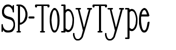 SP Toby Type Normal.ttf