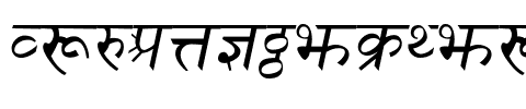 Sanskrit Italic.ttf