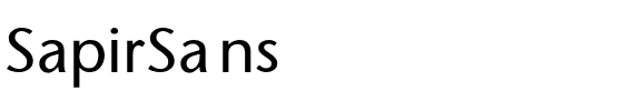 SapirSans Regular.ttf