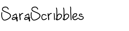 SaraScribbles Medium.ttf
