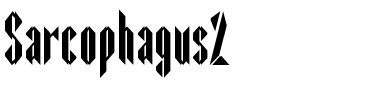 Sarcophagus2 Regular.ttf