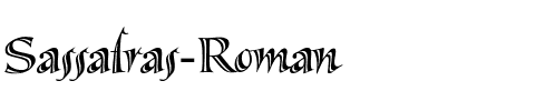 Sassafras-Roman Regular.ttf