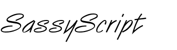 SassyScript Regular.ttf