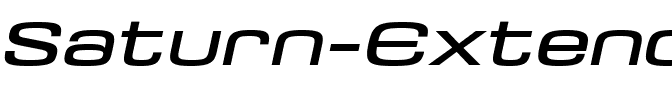 Saturn-ExtendedItalic Regular.ttf
