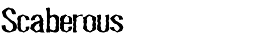 Scaberous Regular.ttf