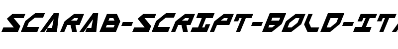 Scarab Script Bold Italic Bold Italic.ttf